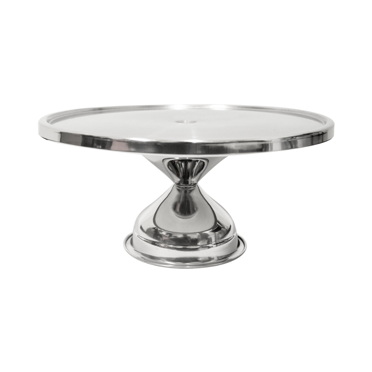 Base para Exhibir 33 cm Diámetro de Acero Inoxidable